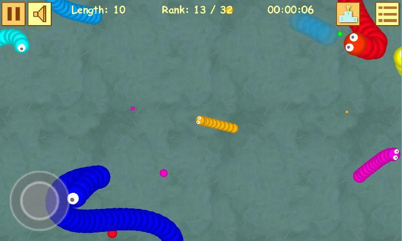 Cuplikan Layar Game Snake Battle io