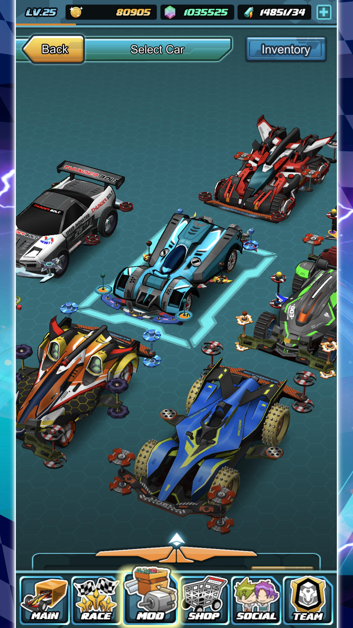 Mini Legend - Mini 4WD Racing Game Screenshot