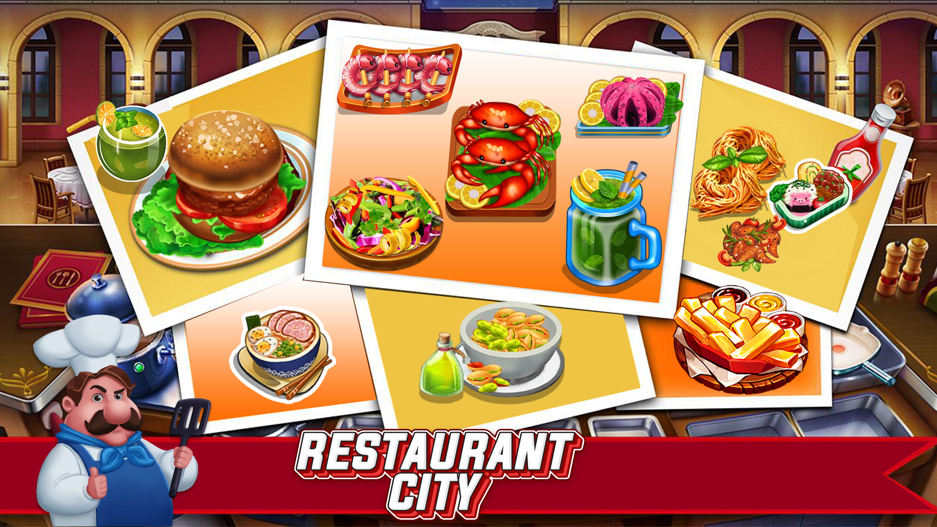 Restaurant city - A New Chef Gameのキャプチャ