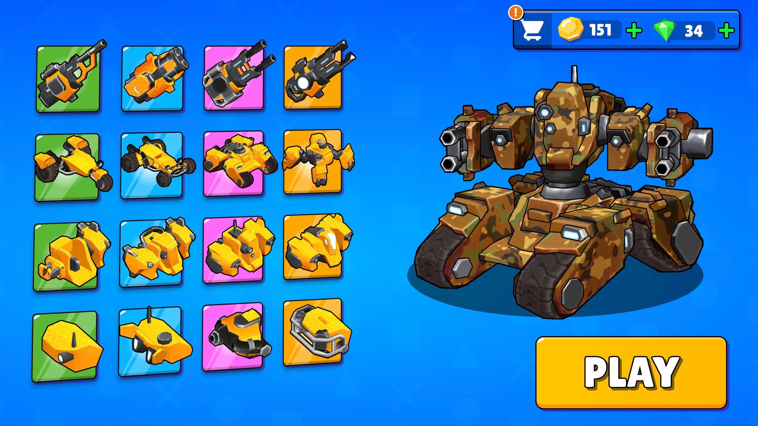 MECHA: War Robots Game Screenshot