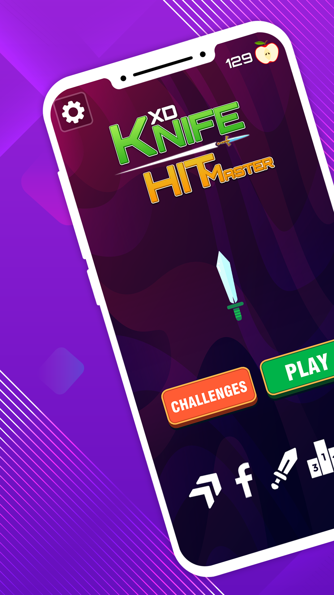 Knife Hit Game Screenshot