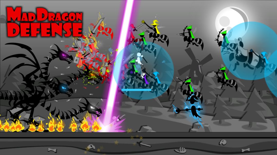 Screenshot of Mad Dragon Defense