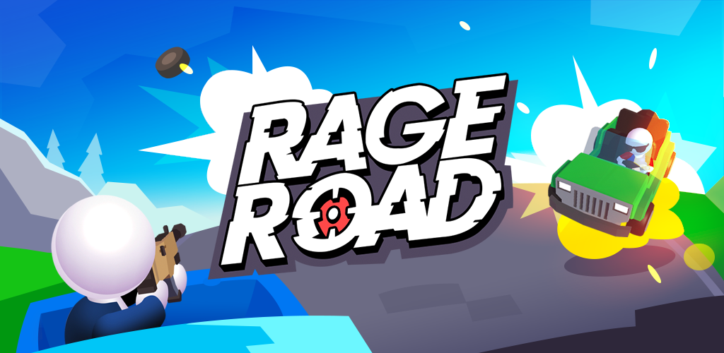 Banner of Rage Road - Car Shooting Game 