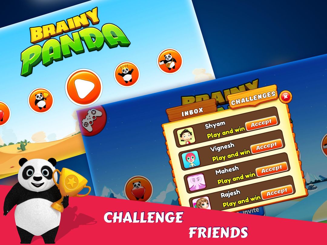 Brainy Panda screenshot game