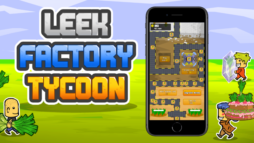 Leek factory tycoon схема