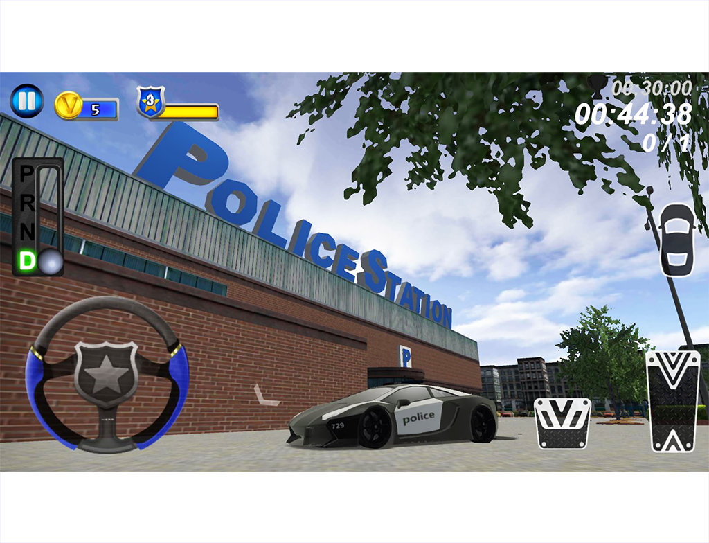 Скриншот игры Police Parking 3D Extended 2
