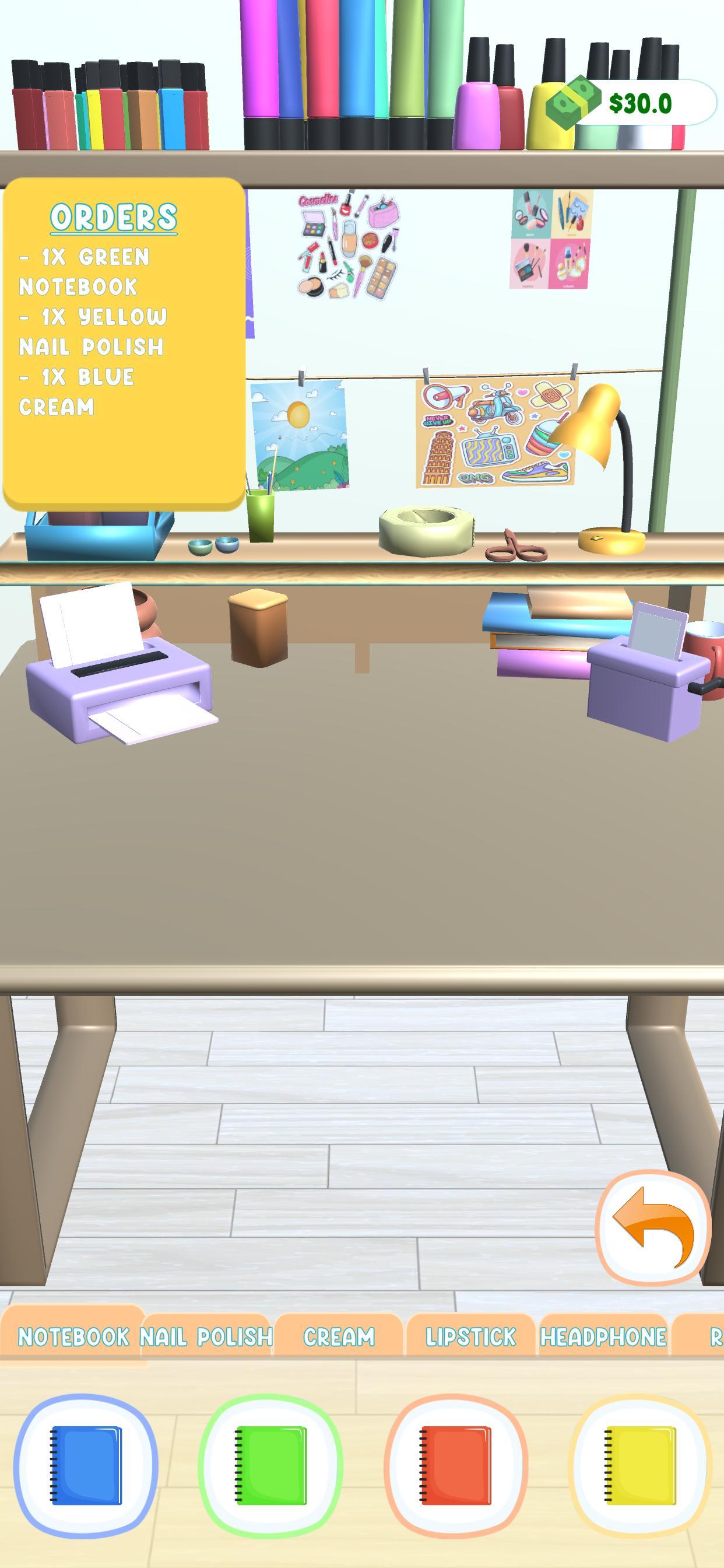 Packing Order Game Screenshot