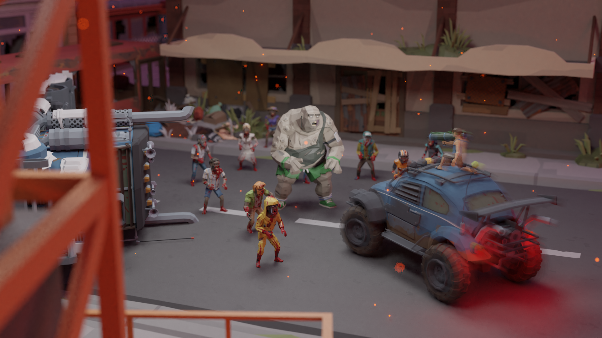 Screenshot 1 of Zombie Zero - 죽은 좀비 대상 슈팅 게임 1.3