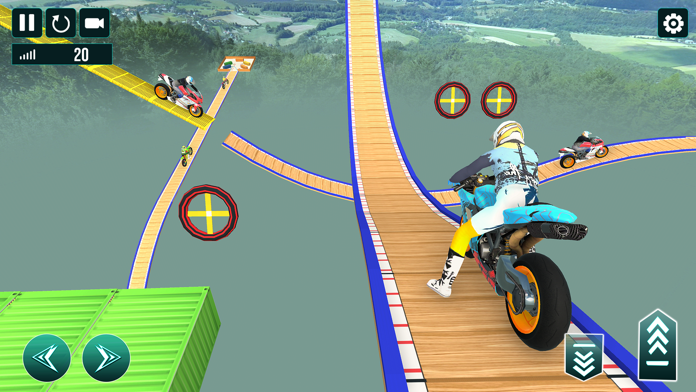 Screenshot of Race Master 3D - Bike Games