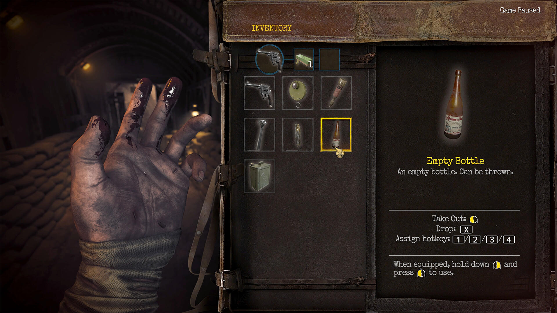 Amnesia: The Bunker screenshot game