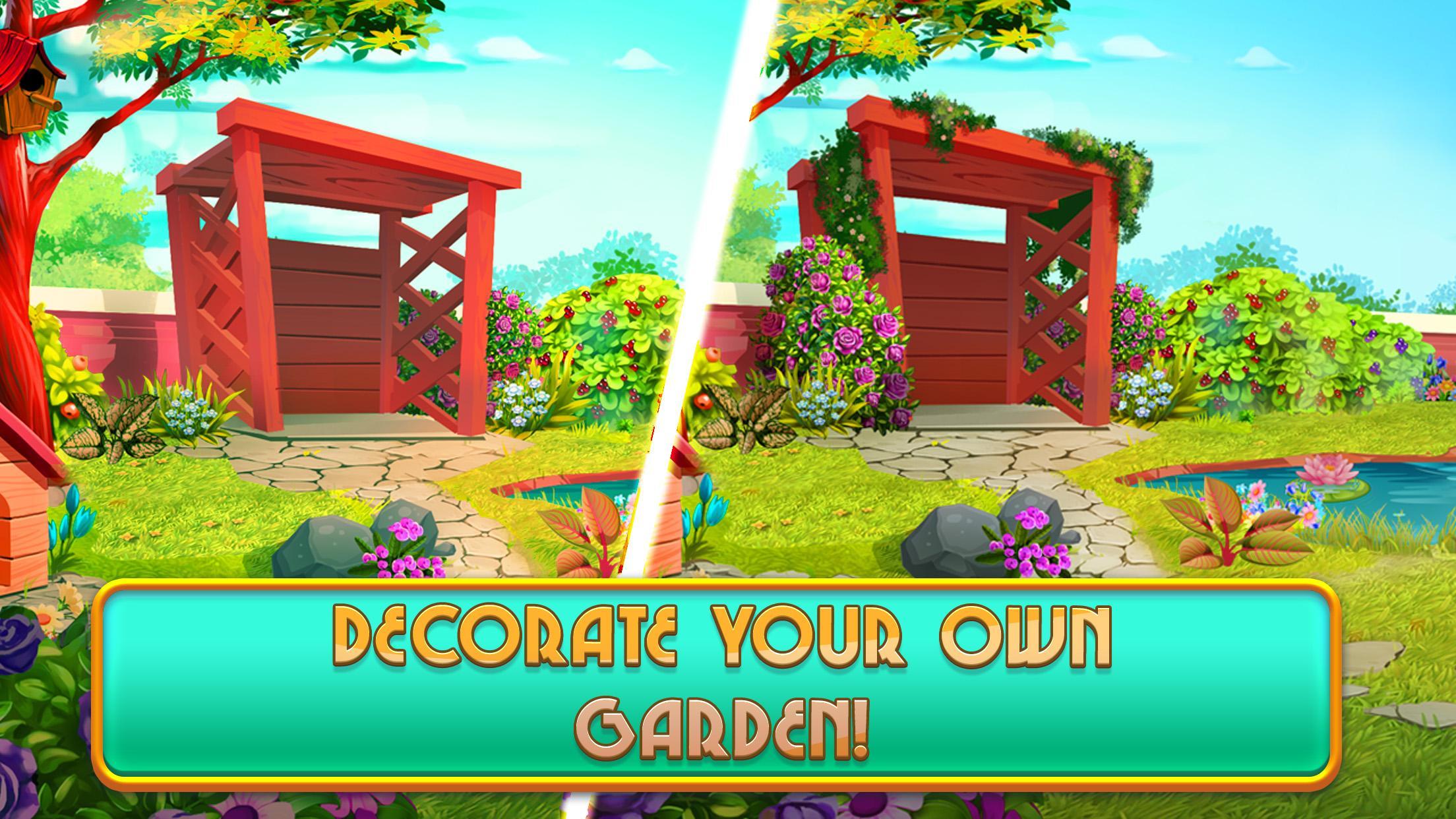 Скриншот игры My Little Garden: Classic Solitaire & Design Game