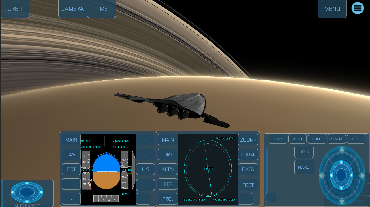 Space Simulator Game Screenshot