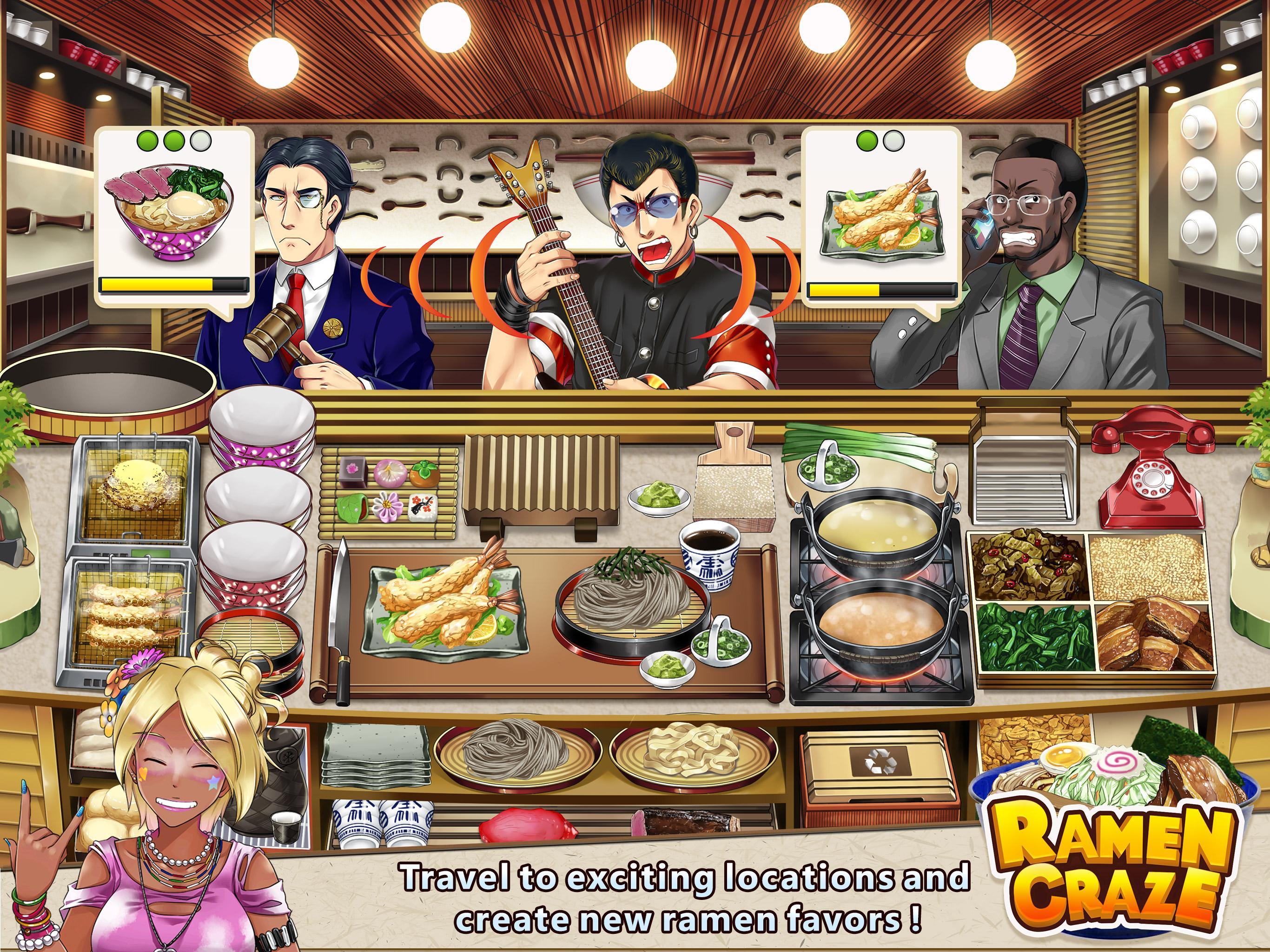 Ramen Craze - Fun Kitchen Cook Game Screenshot