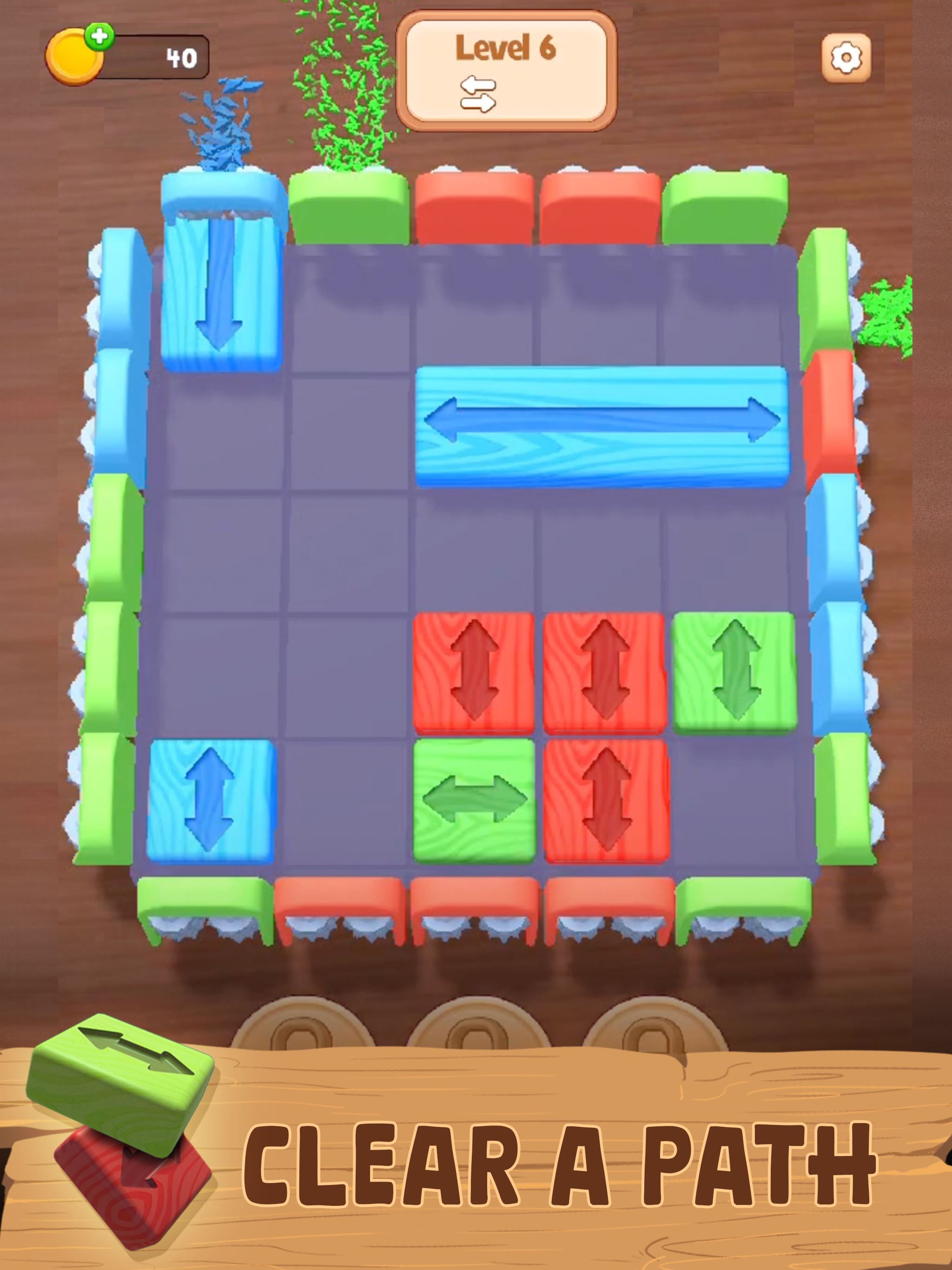 Lumber Jam Game Screenshot