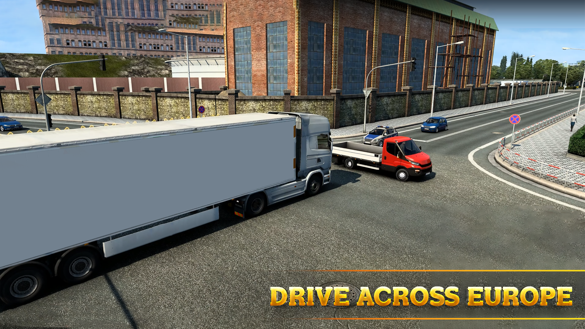 Truck Sim 2023: Transporter遊戲截圖