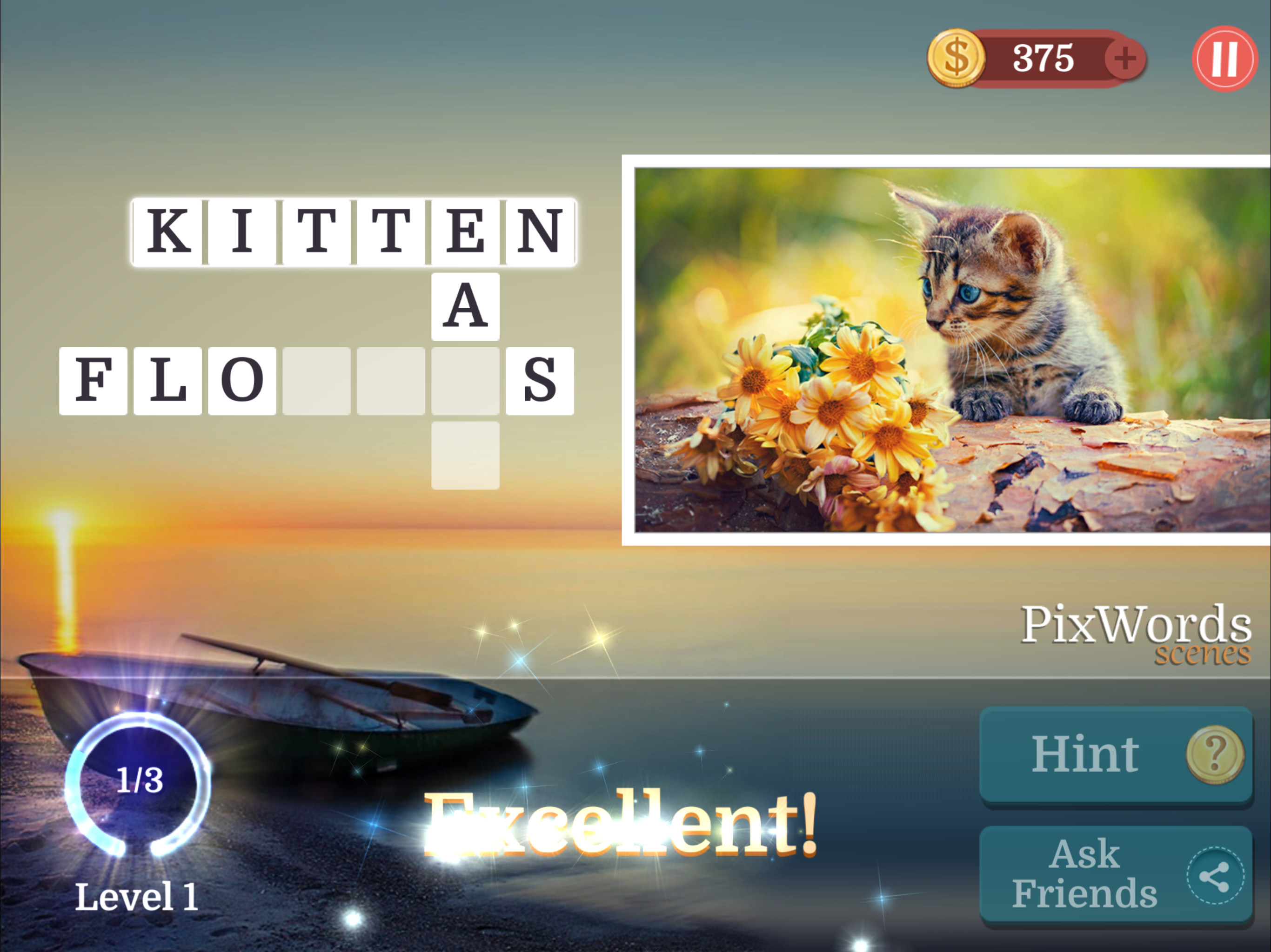 PixWords® Scenes Game Screenshot