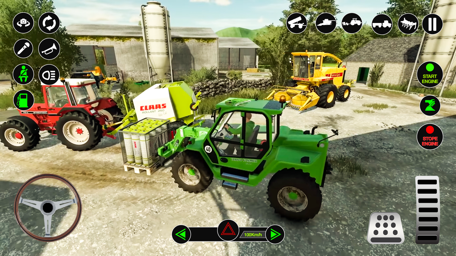Screenshot of Farming Tractor Game Simulator