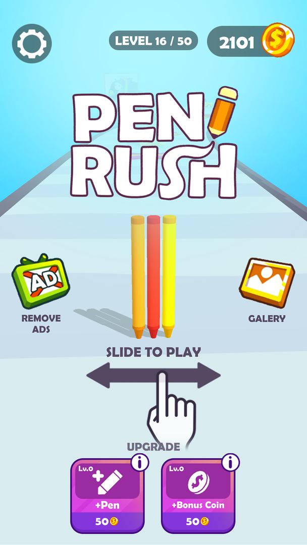 Screenshot of Pen Rush