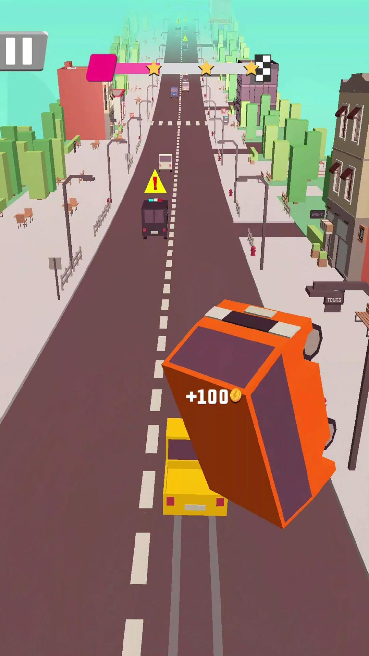 Crash Car 3D ภาพหน้าจอเกม