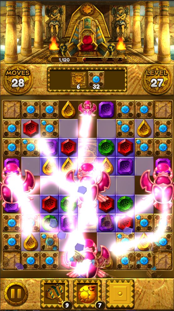 Jewel Queen: Puzzle & Magic screenshot game
