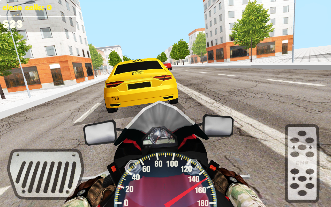 Moto Rider Game Screenshot