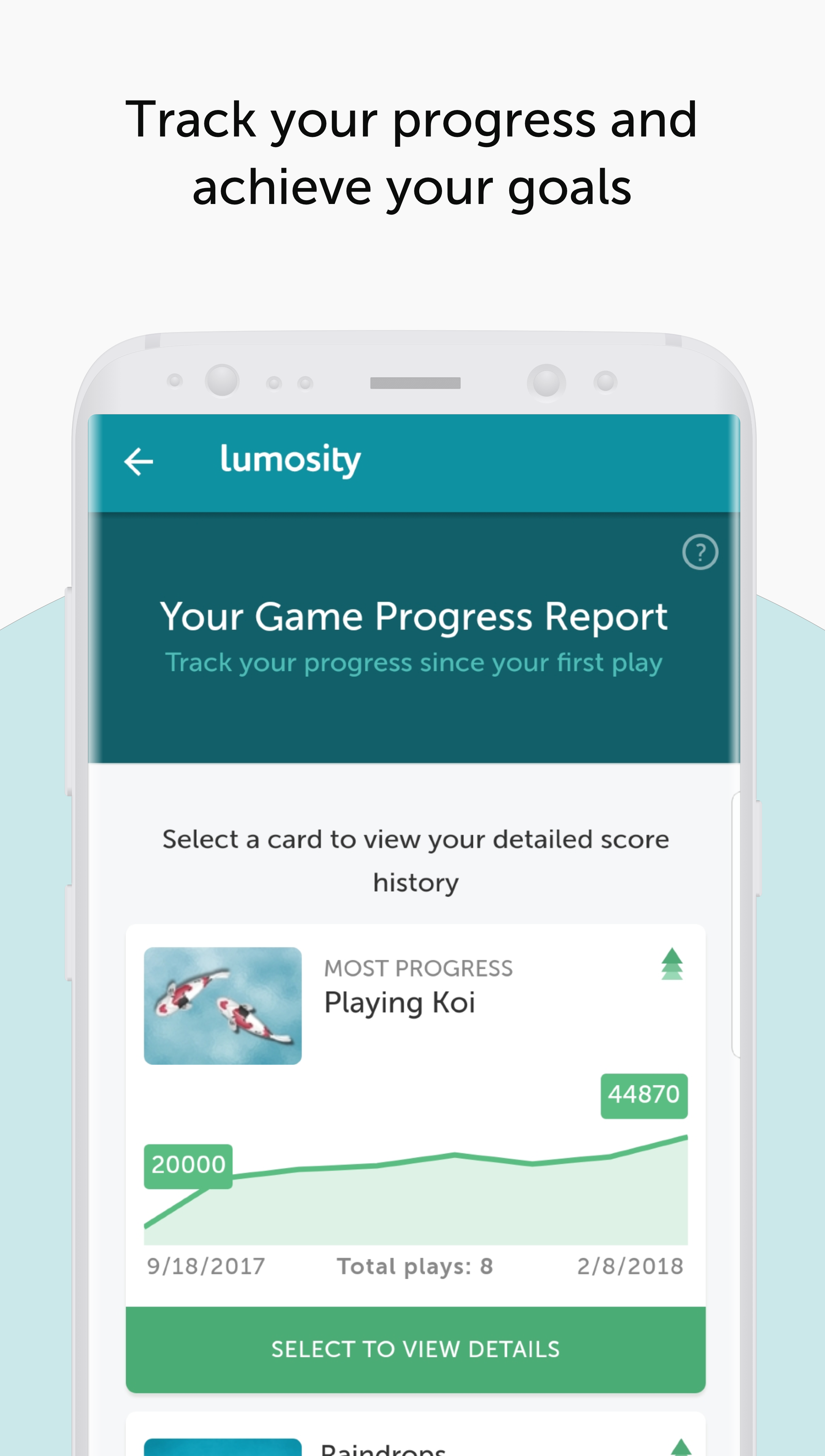 Lumosity: Brain Training Games Game Screenshot