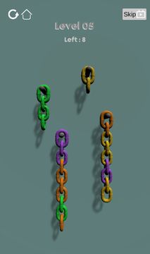 Rainbow Chain Puzzle Game Screenshot