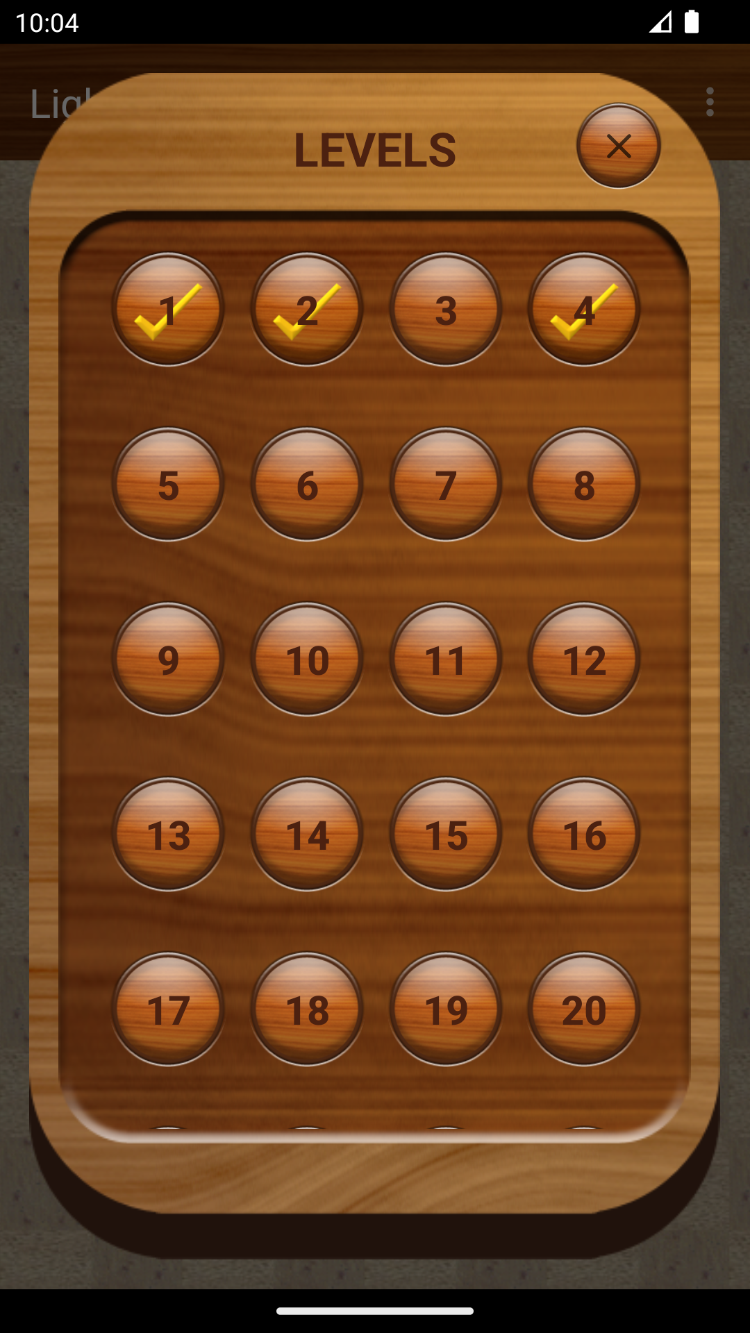 Lights Off - Logical Game Game Screenshot
