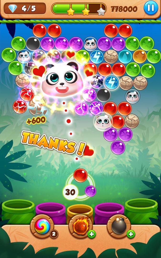 Bubble Wonderlands-Pop Bubble ภาพหน้าจอเกม