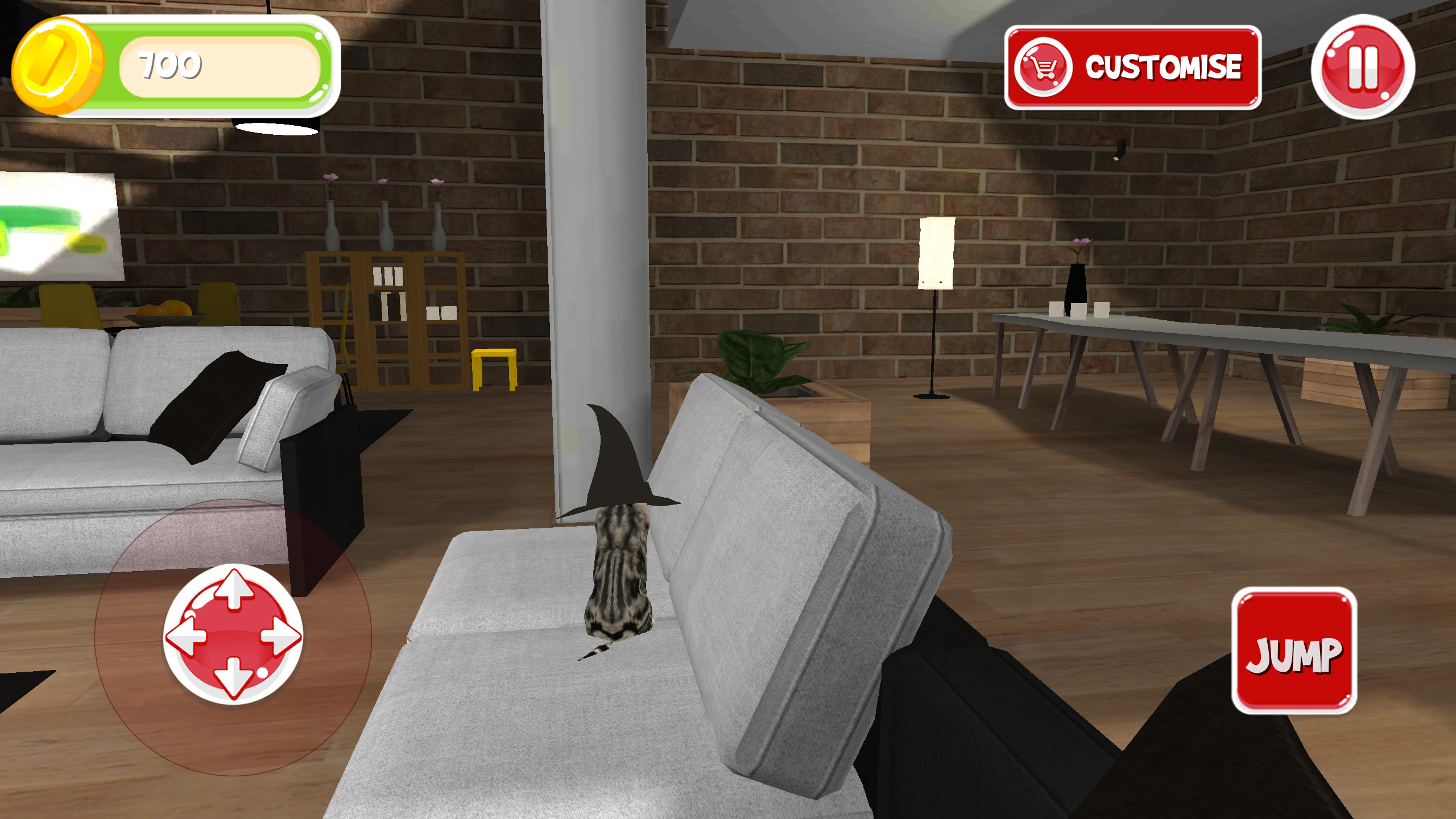 Captura de Tela do Jogo Kitty Cat Simulator