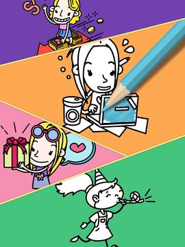 Coloring Book for kids Game Screenshot