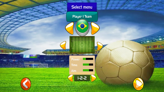 Crash Football Skillz Game Screenshot