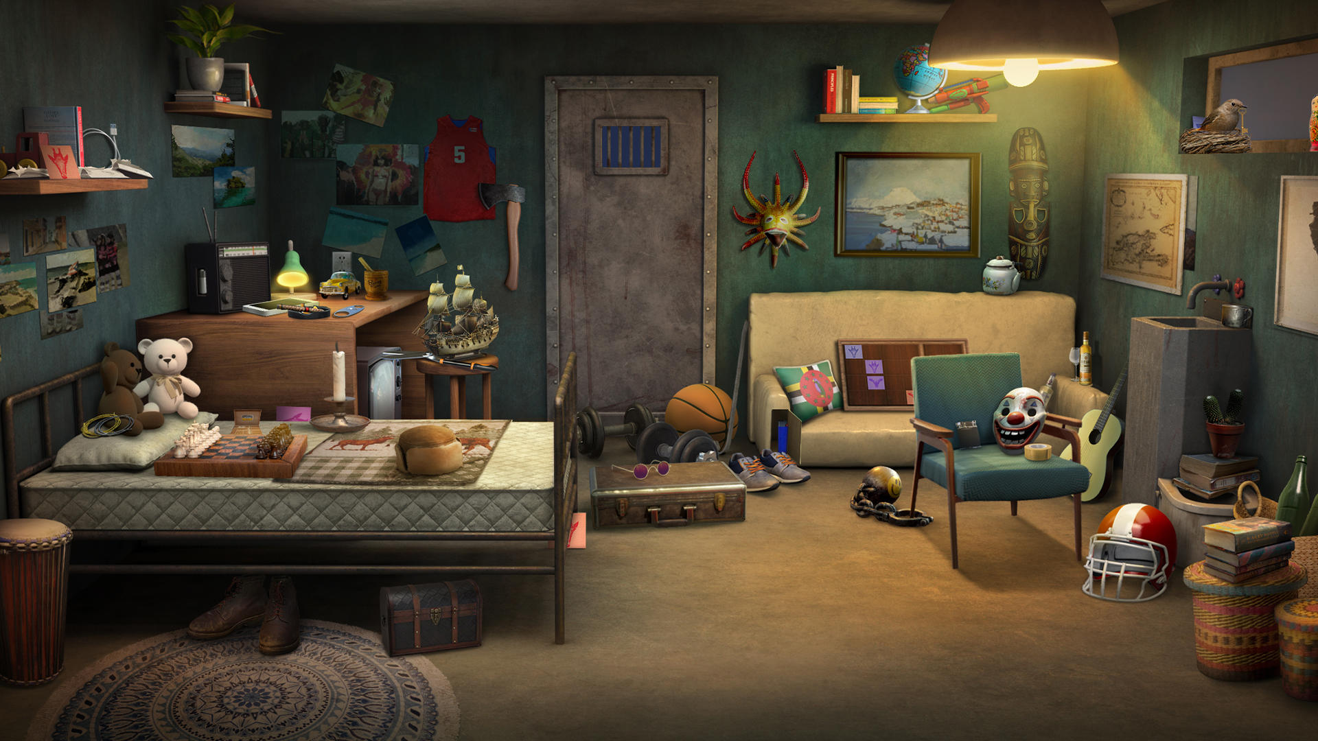 Hidden Object: Prison Diaries Game Screenshot