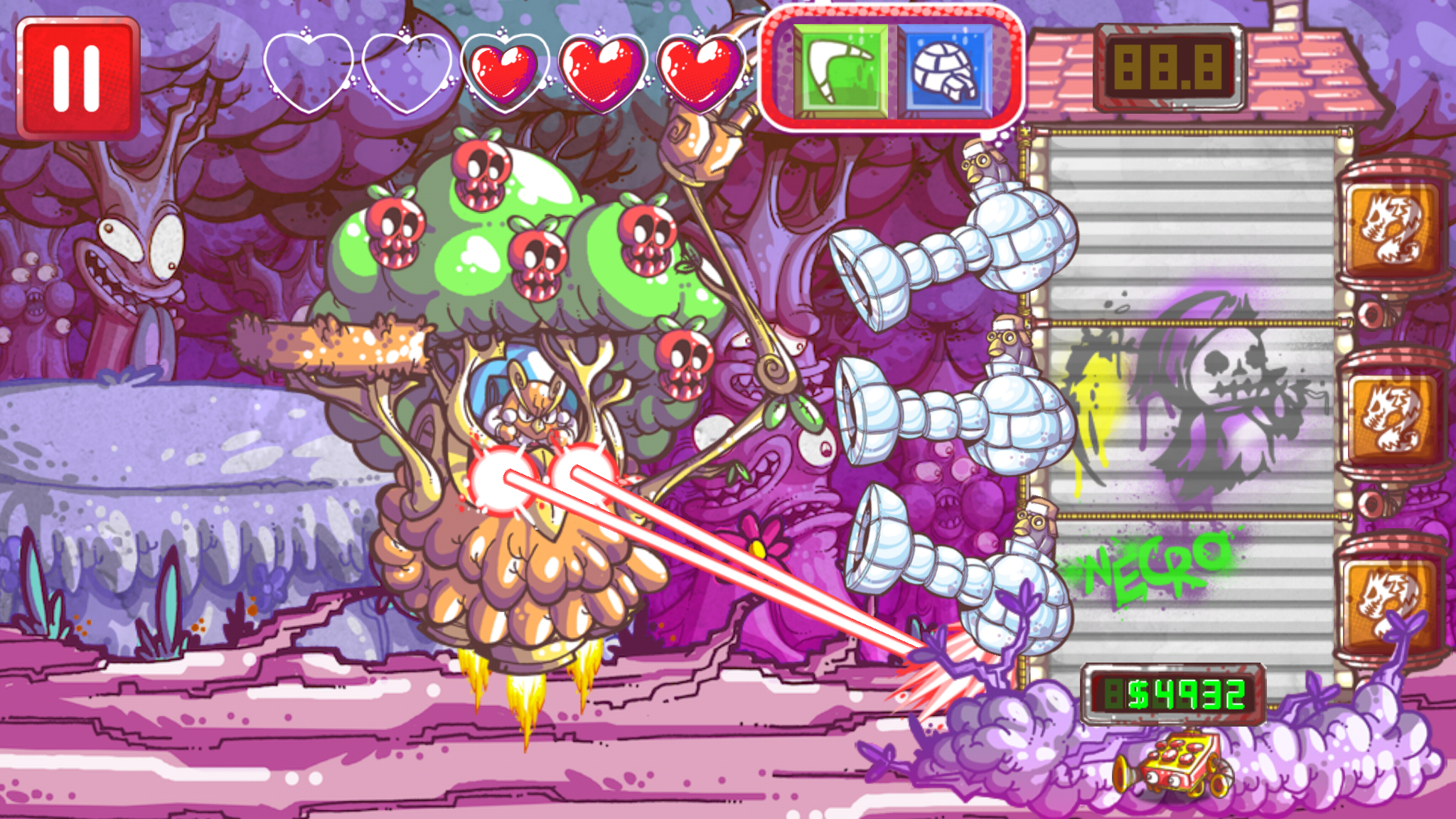 Gunhouse ゲームのスクリーンショット