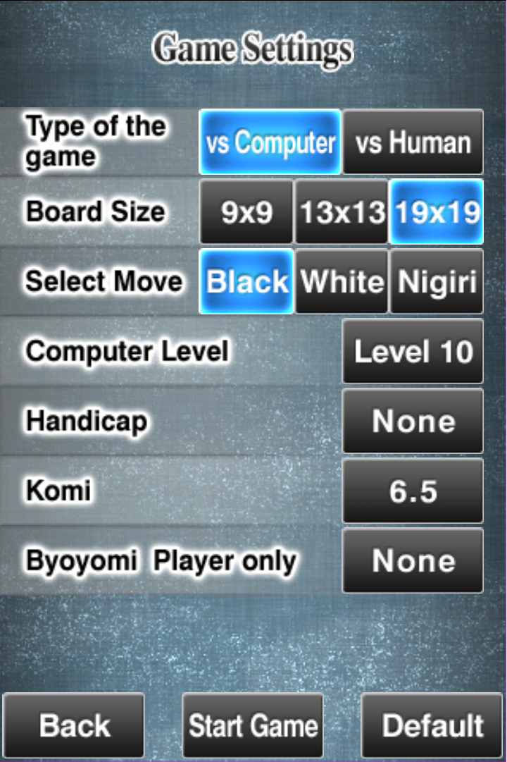 Champion Go ～Crazy Stone～ Game Screenshot