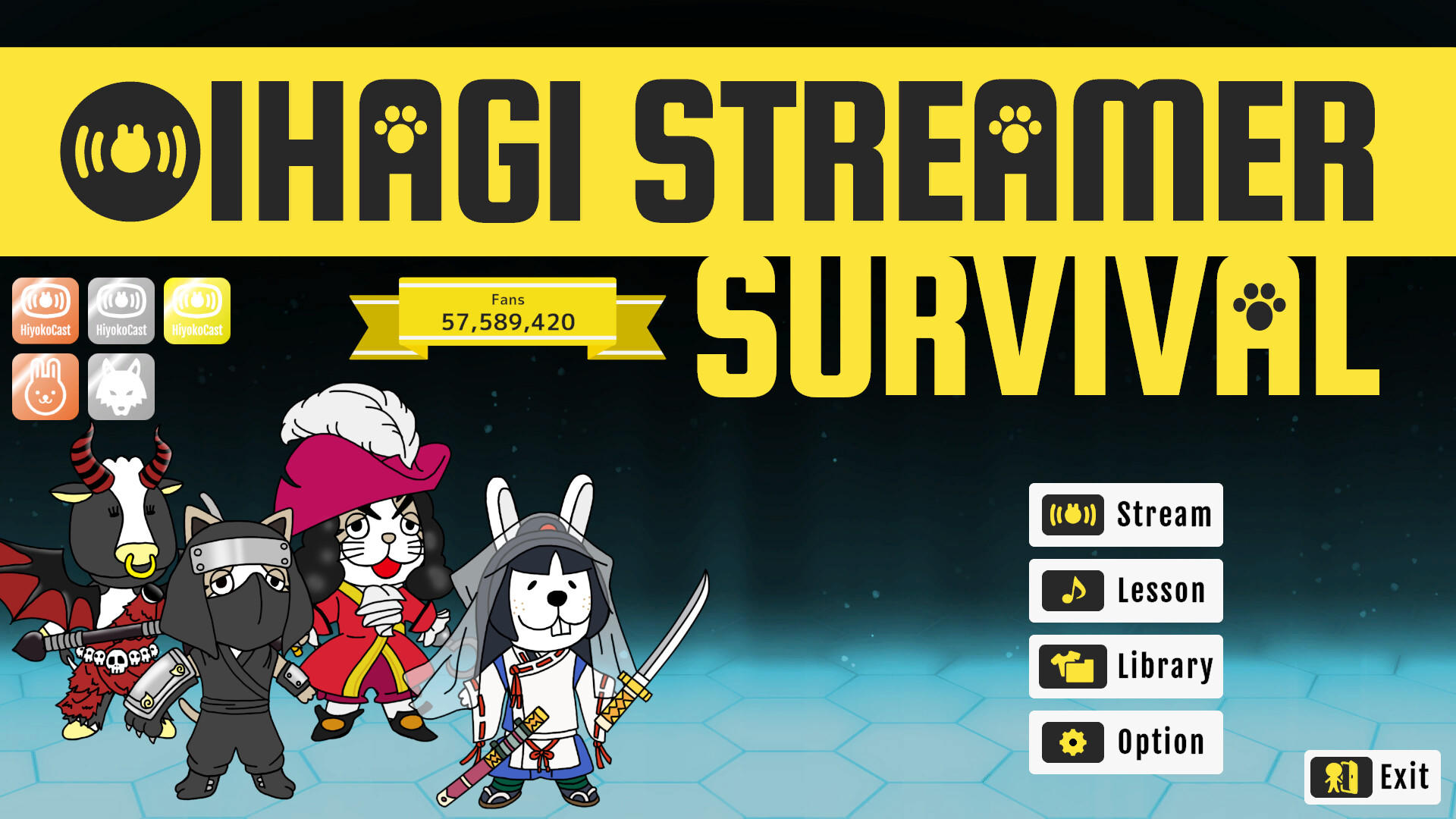 OIHAGI STREAMER SURVIVAL Game Screenshot