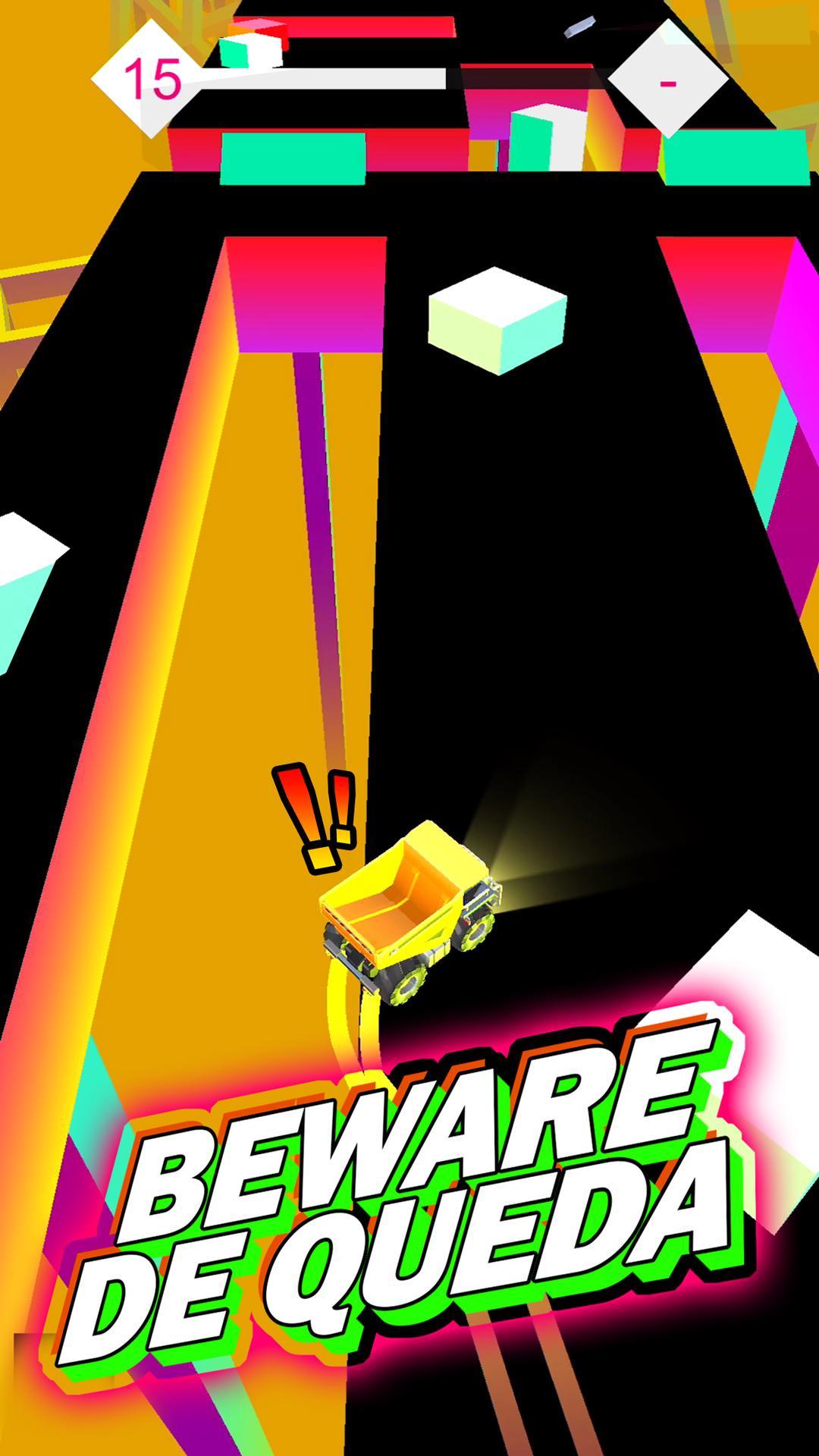 Captura de Tela do Jogo Cliff Drift Car Racing