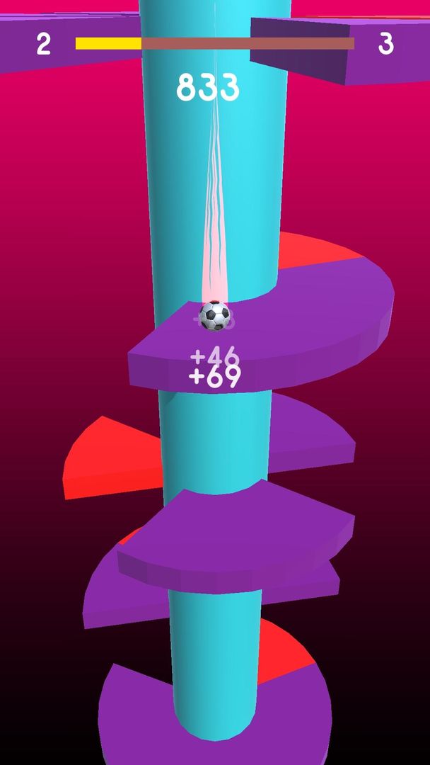 Helix Color Jump screenshot game