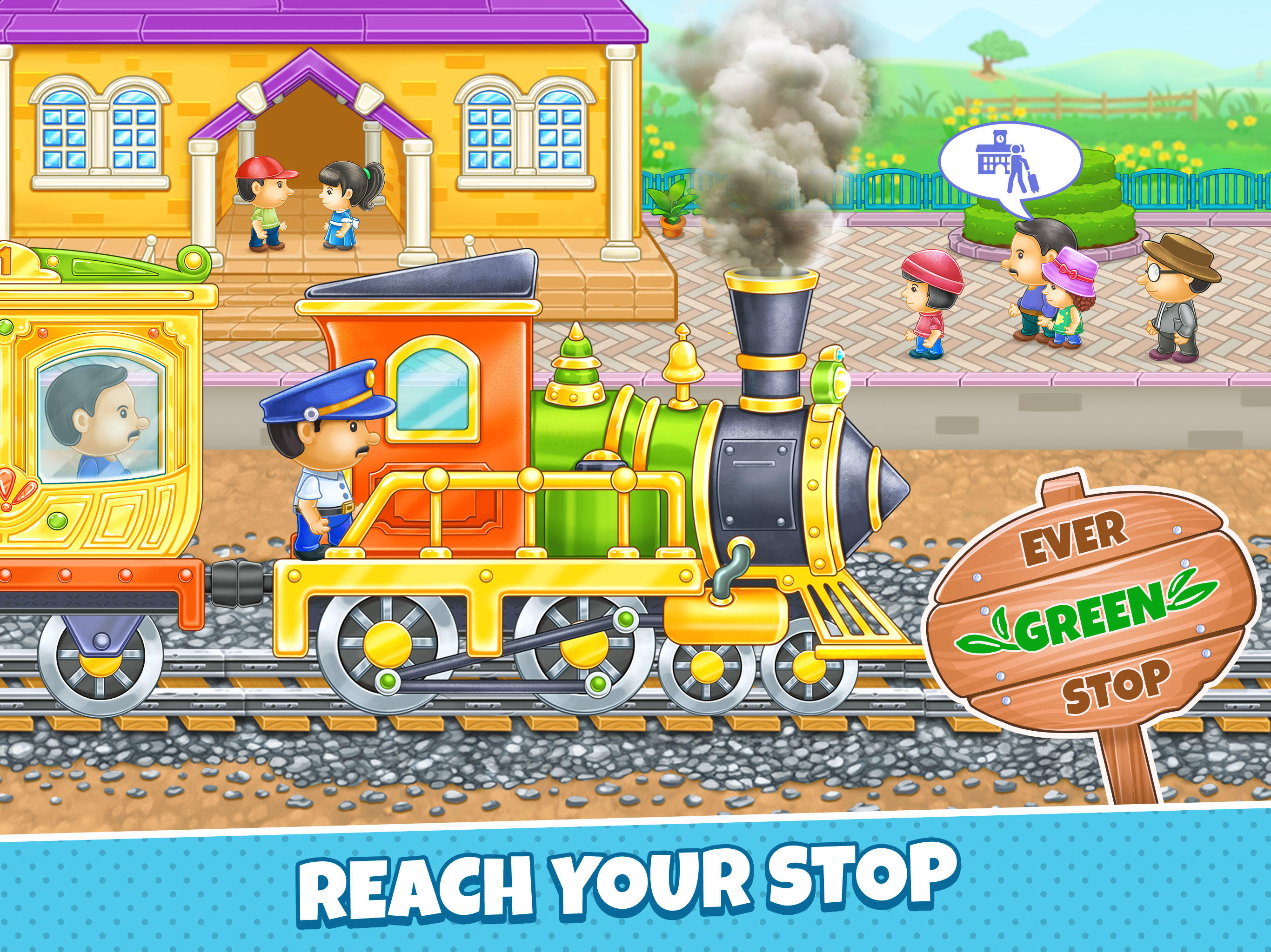 Kids Train Game: Build Station android iOS apk download for free-TapTap