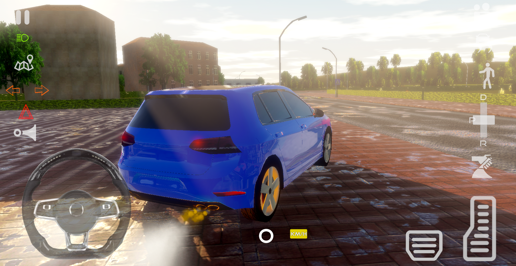 Скриншот игры Golf Sport Car Simulator 2024