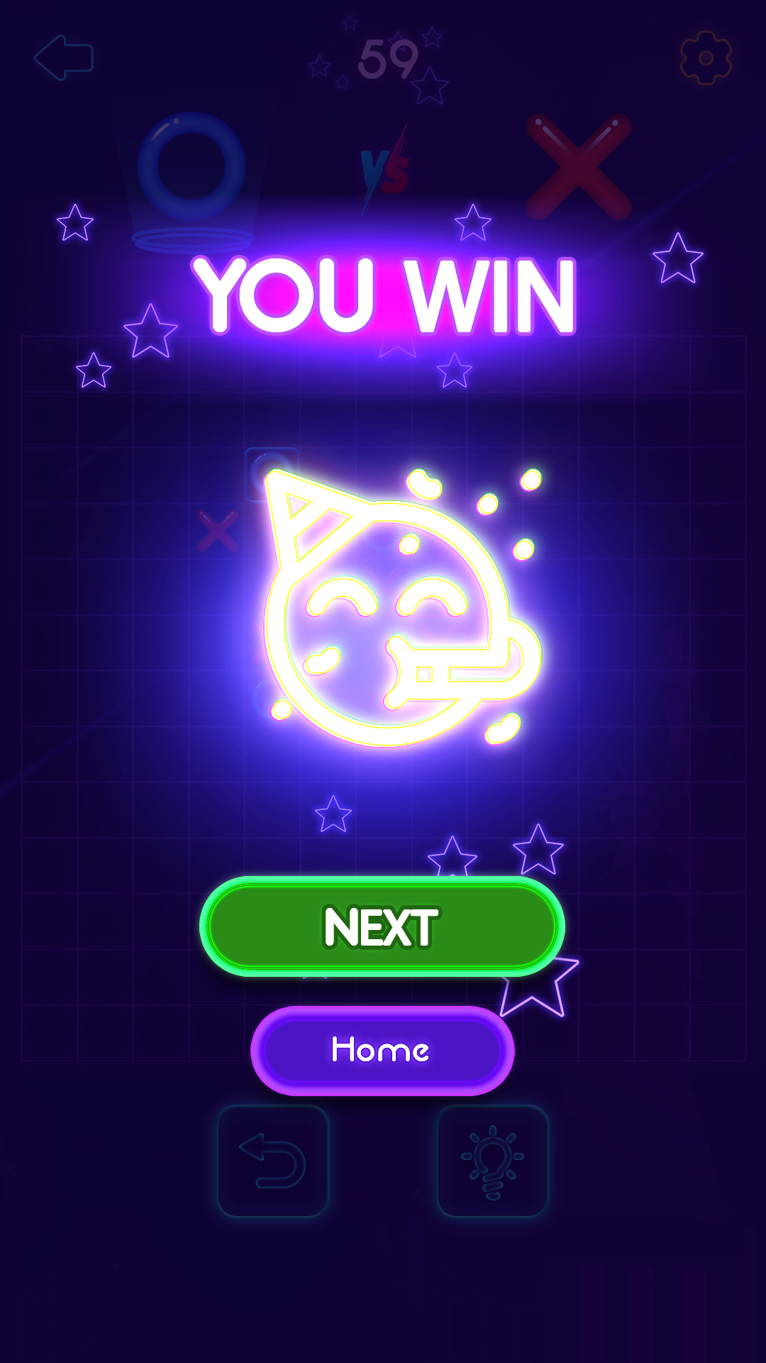 Tic tac toe 2 player xo game android ios taptap