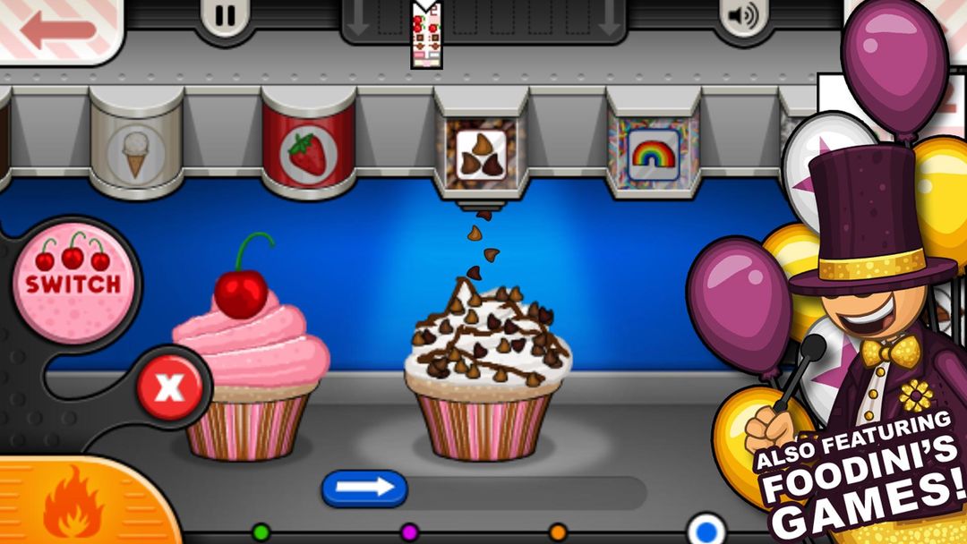 Papa's Cupcakeria To Go! screenshot game