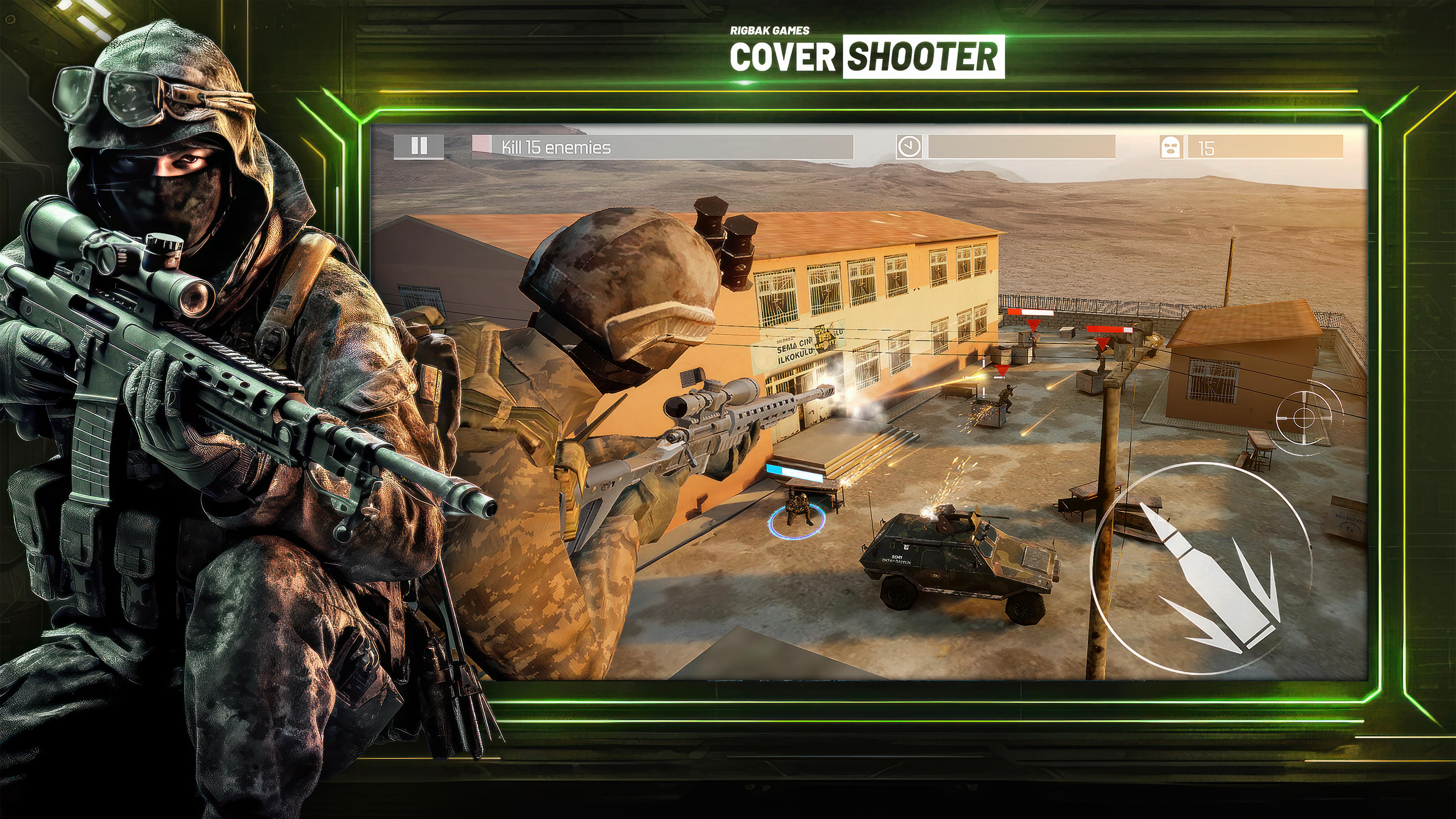 Cover Shooter: Gun Shooting Game Screenshot