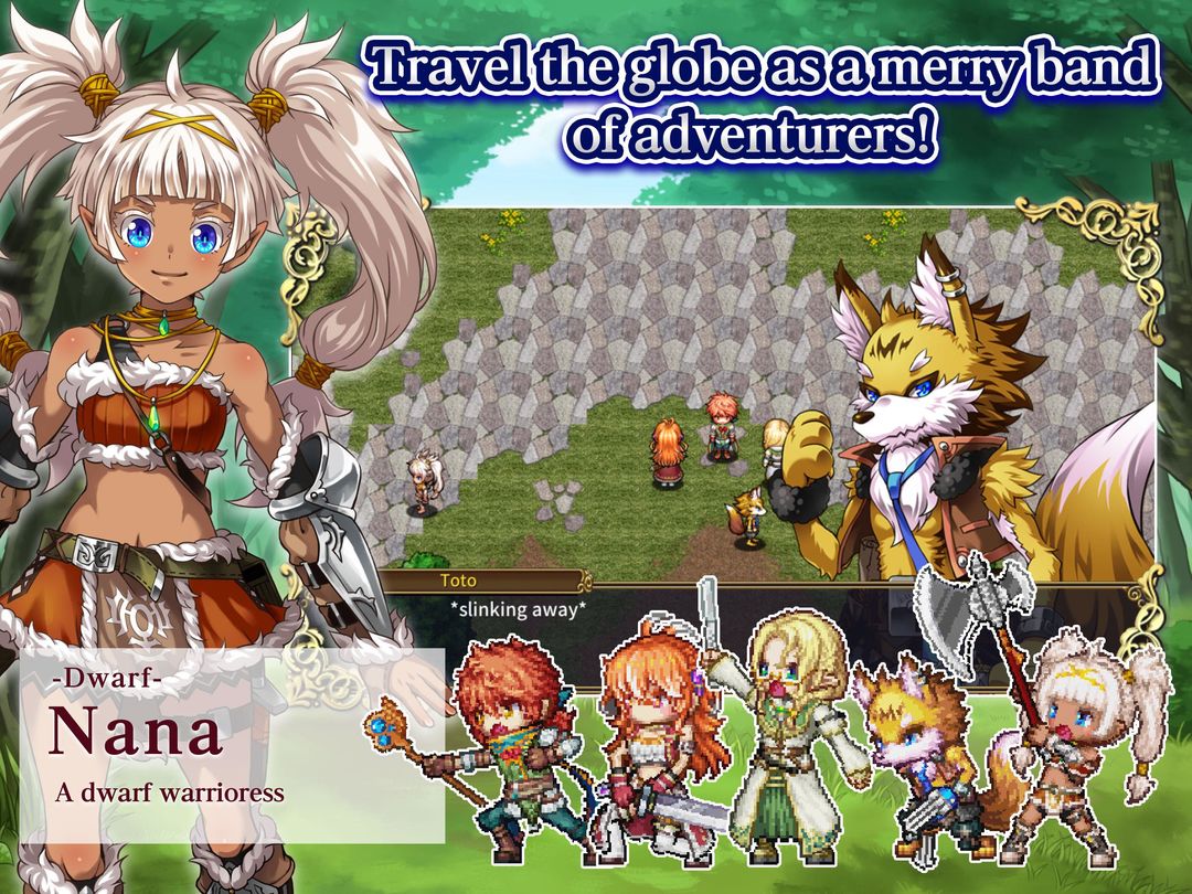Screenshot of RPG Ruinverse with Ads
