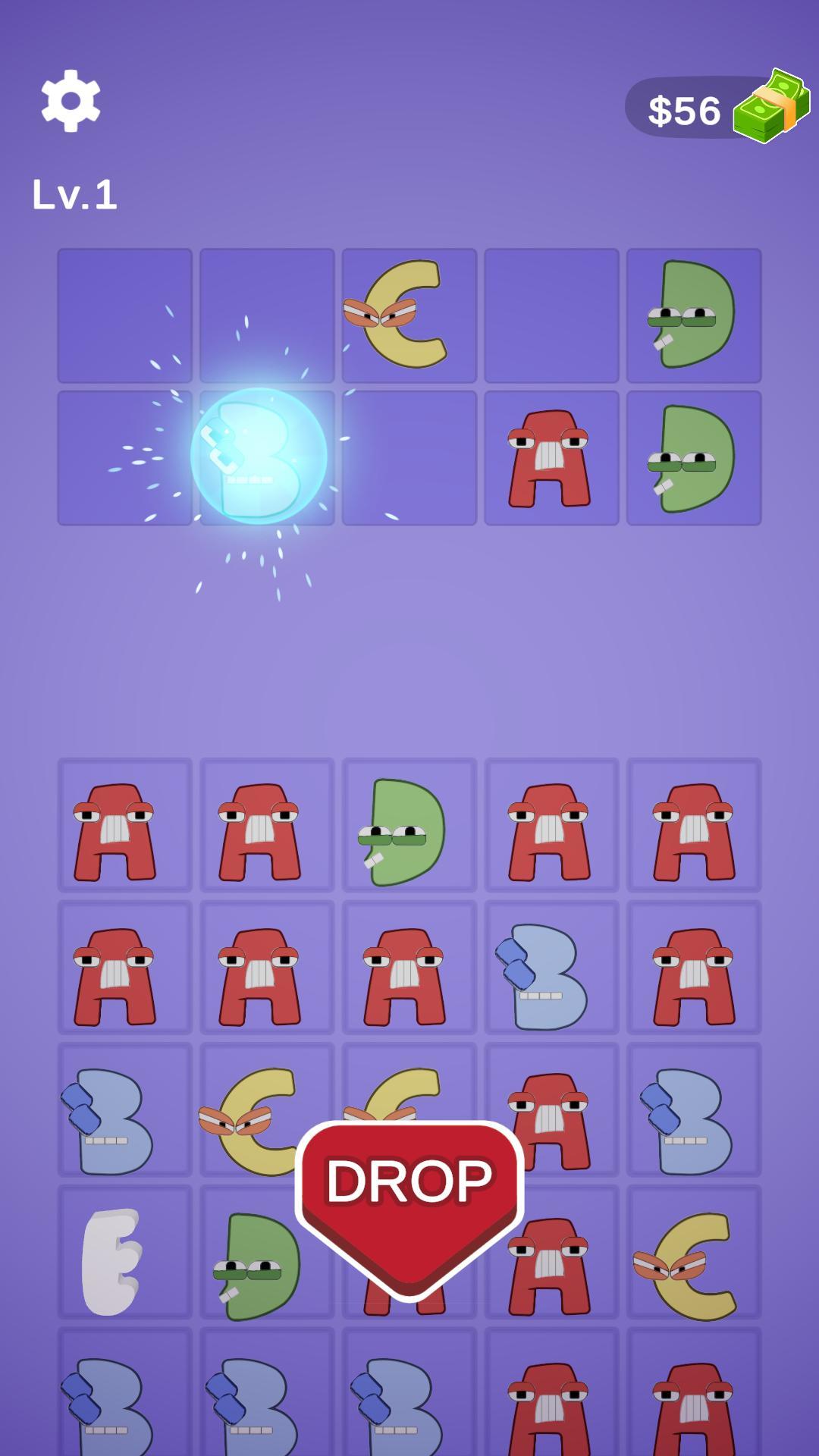 Alphabet Miner Game Screenshot
