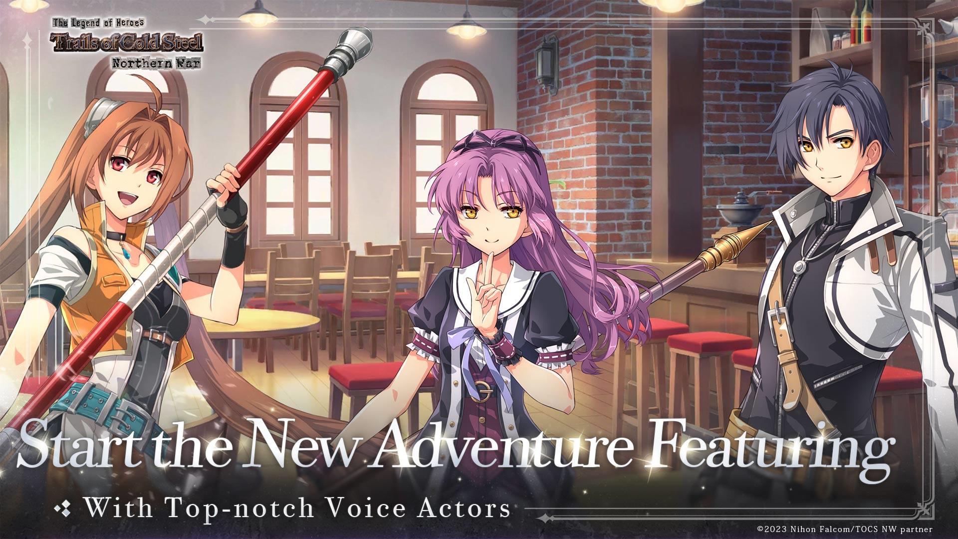 Trails of Cold Steel:NW Game Screenshot