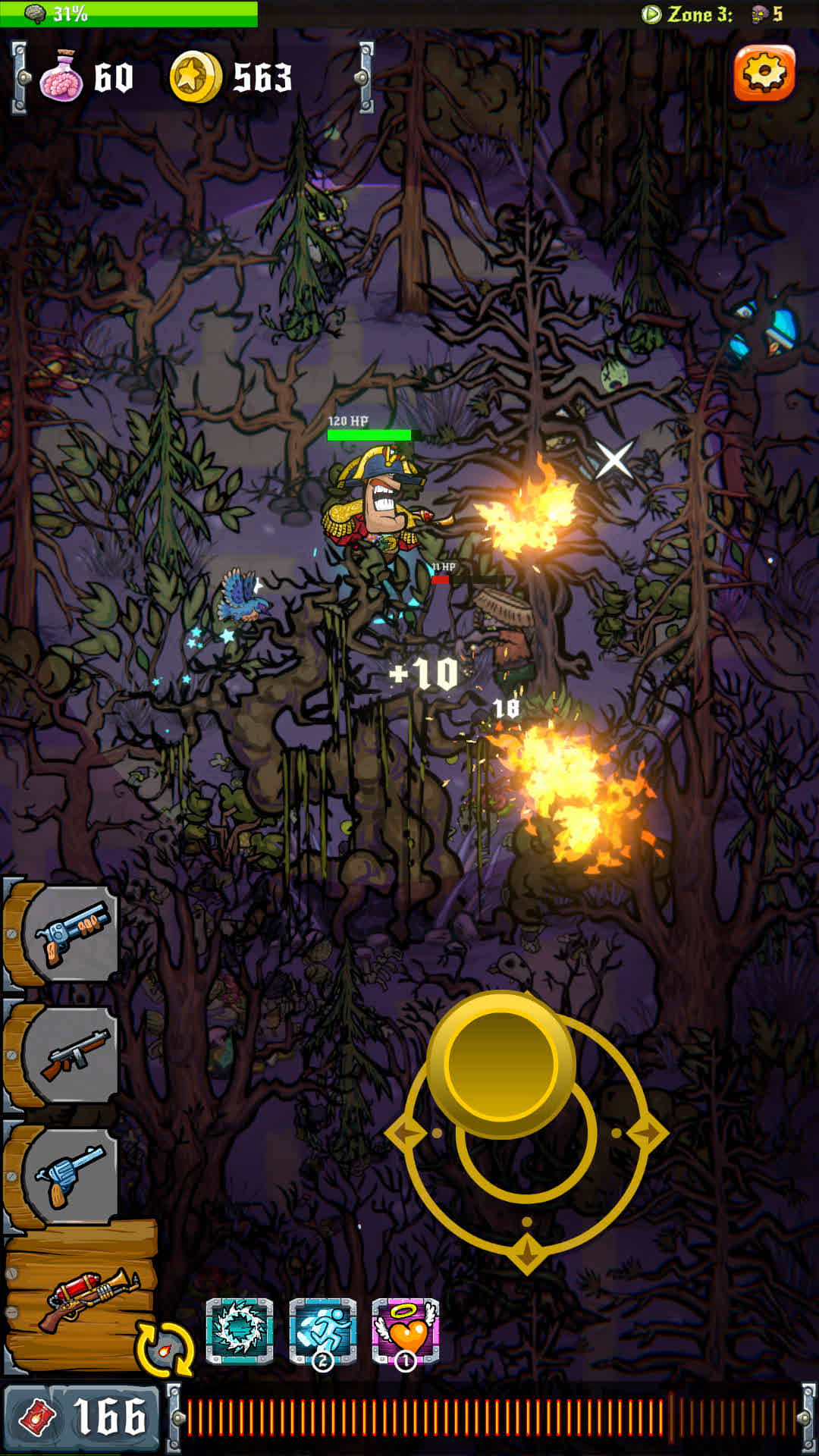 Wild Zombie West screenshot game