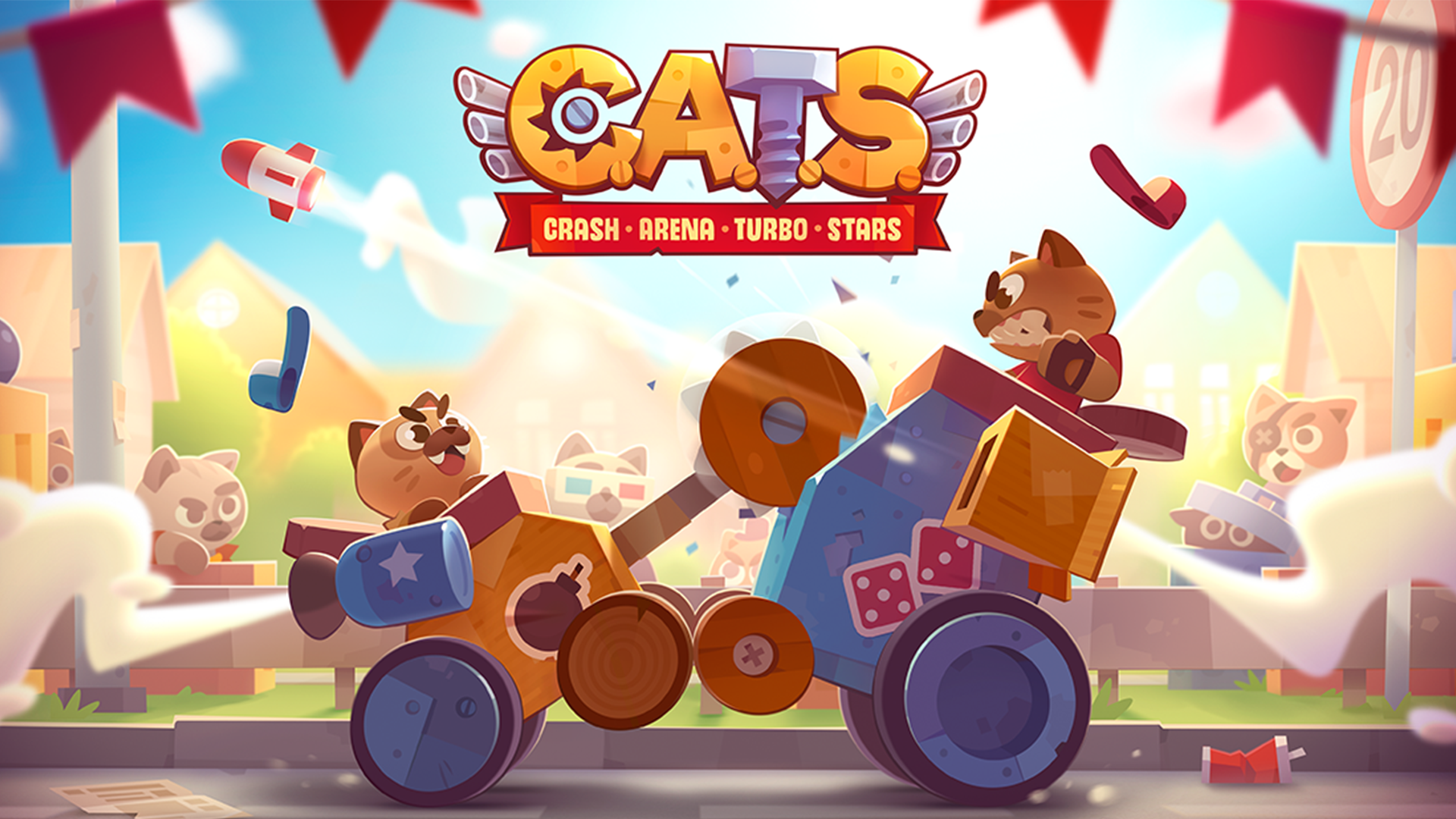 Banner of CATS: Crash Arena Turbo Stars | Tempur Robot 3.16.1