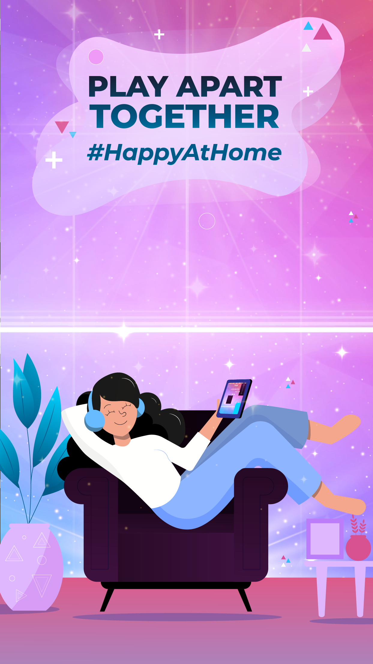 Magic Dream Tiles Game Screenshot