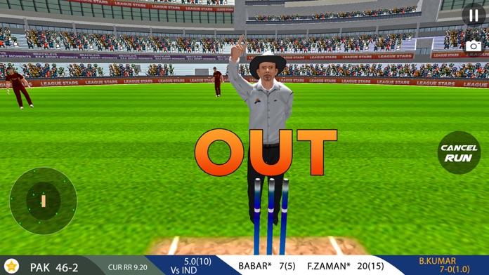 Cricket World Cup T20 ODI Game ภาพหน้าจอเกม